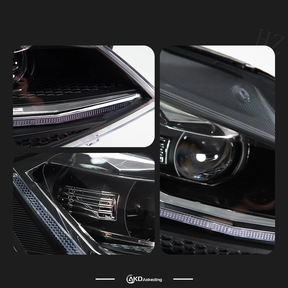 Headlight For VW Golf 7 MK7 2013-2017 Car автомобильные товары LED DRL Hella 5 Xenon Lens Hid H7 Golf 7.5 R LINE Car Accessories